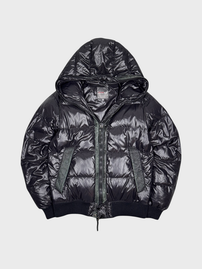 Duvetica Vintage Shiny Full Zip Daunen Puffer Jacke [M] Wmns - Vision Night
