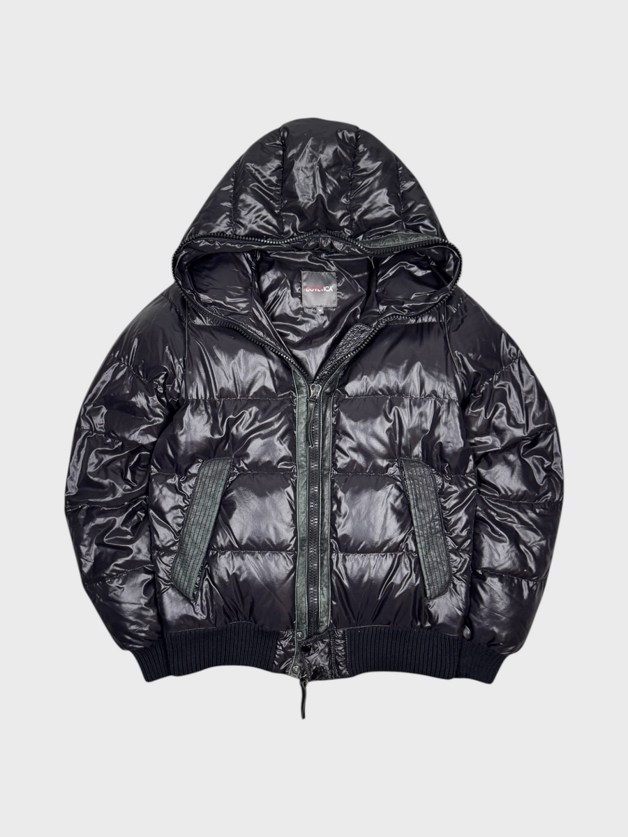Duvetica Vintage Shiny Full Zip Daunen Puffer Jacke [M] Wmns - Vision Night