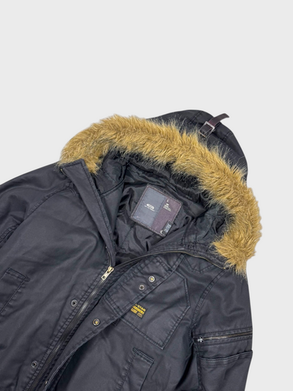 G-Star Vintage Wax Denim Fur Jacket [L] - Vision Night