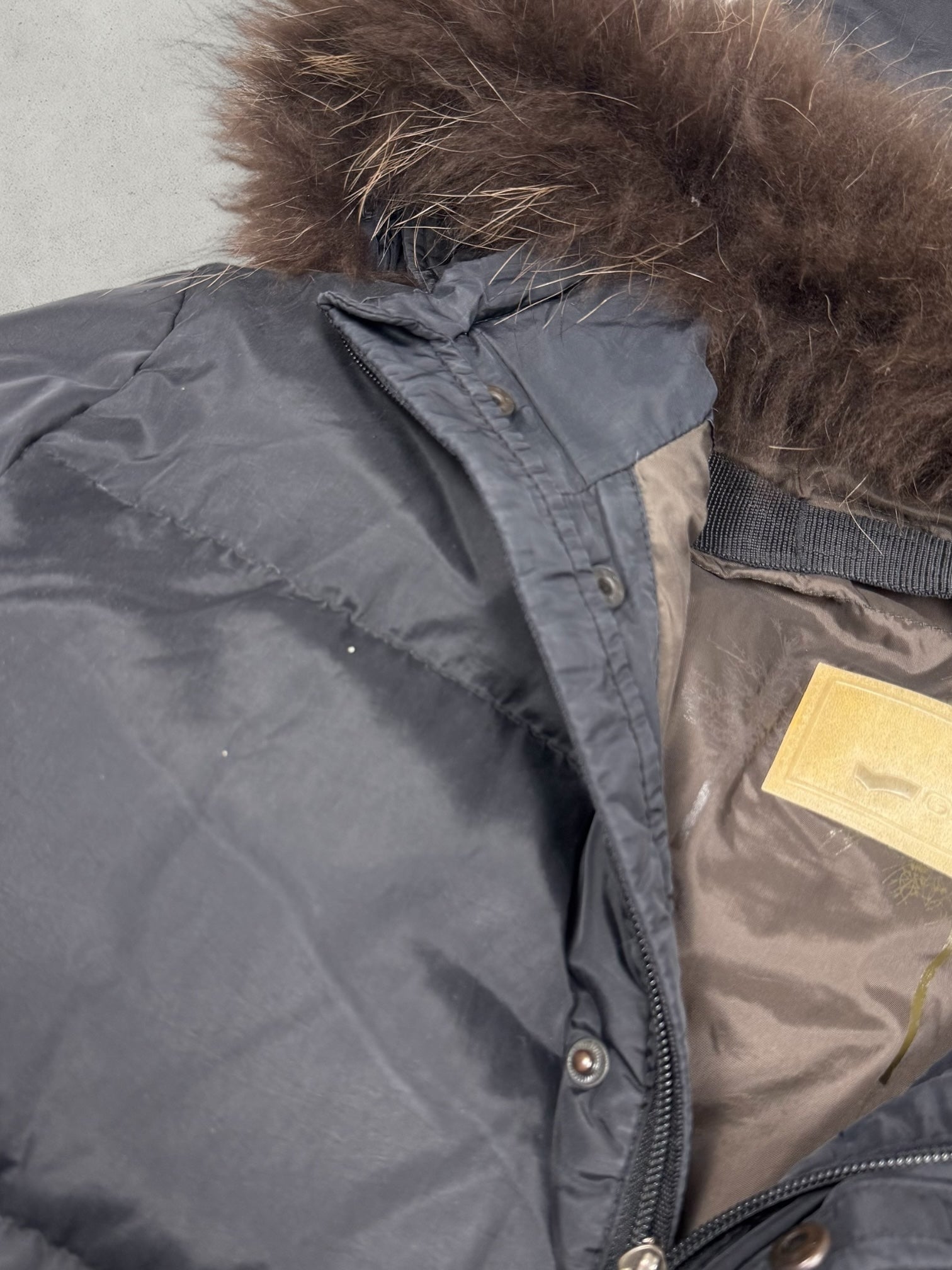 GAS Vintage Daunen Puffer Jacke [L] - Vision Night 