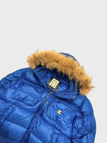 Dolomite Vintage Explorer Fur Daunen Puffer Jacke [L] - Vision Night
