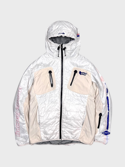 GAS Vintage Honda Racing Puffer Jacke [L] - Vision Night