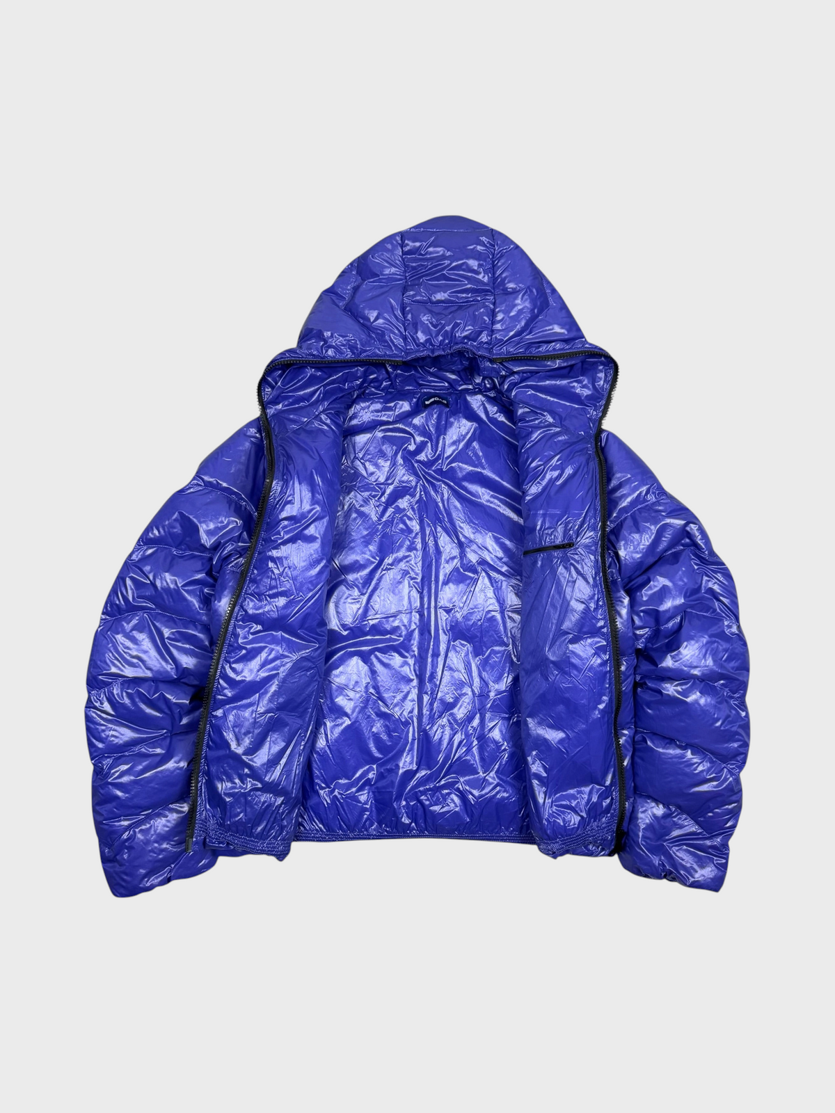 Gas Vintage DD Shell Daunen Puffer Jacke [L] - Vision Night