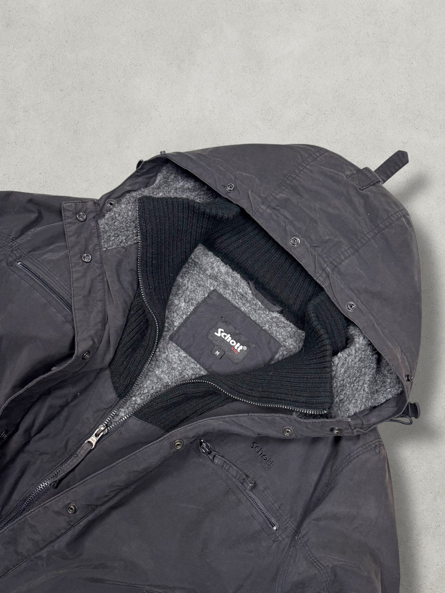 Schott Vintage Double Layer Jacket [M] Wmns - Vision Night 