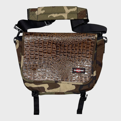 East Pack Vintage Croco Messenger Bag