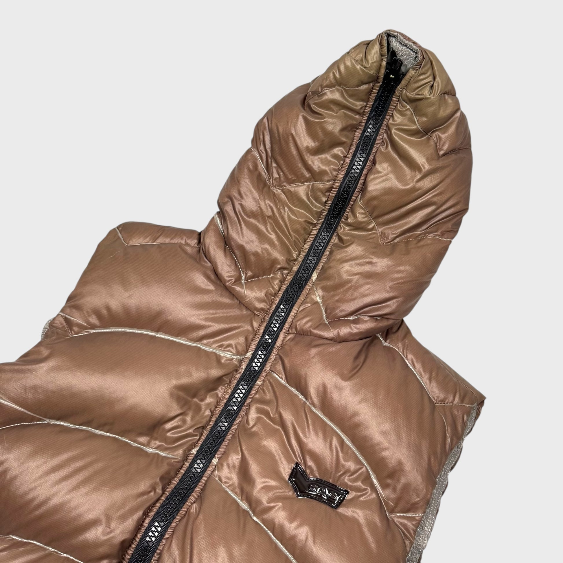 Gas Vintage DD Shell Daunen Puffer Weste [M] - Vision Night 