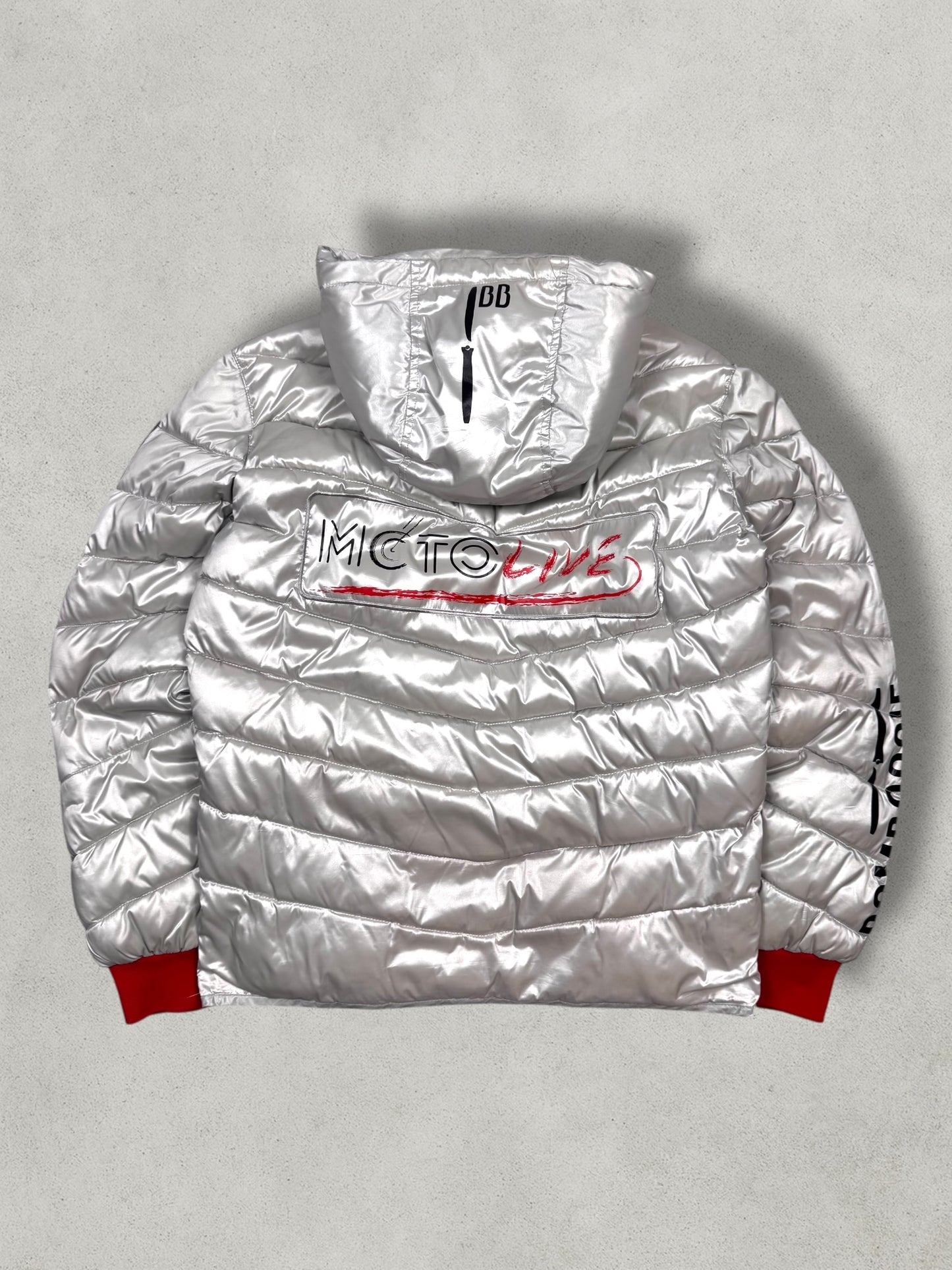 Bomboogie Vintage Moto Life Puffer Jacke [L] - Vision Night 