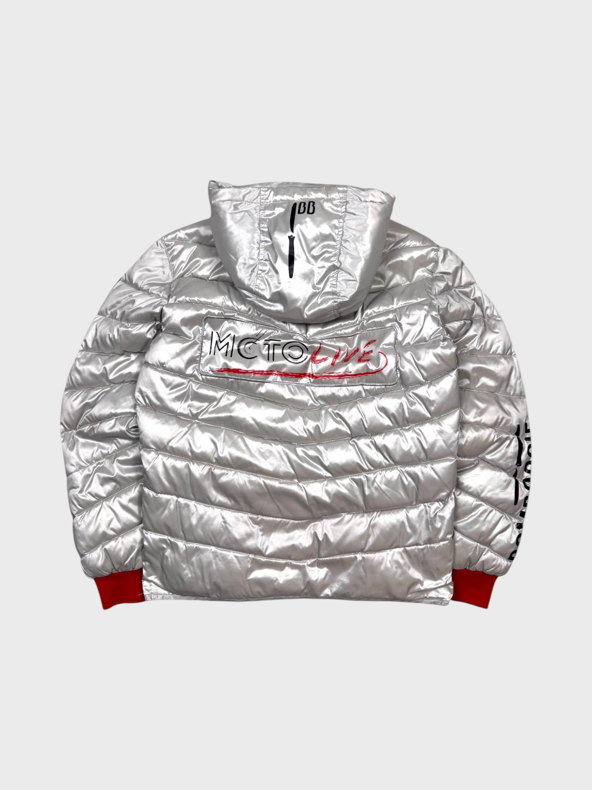 Bomboogie Vintage Moto Life Puffer Jacke [L] - Vision Night