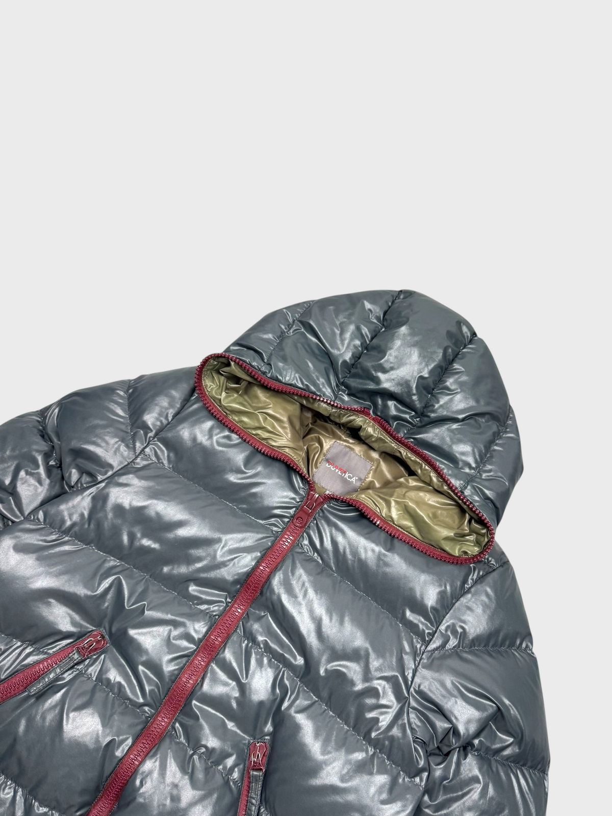 Duvetica Vintage Full Zip Daunen Puffer Jacke [L] - Vision Night