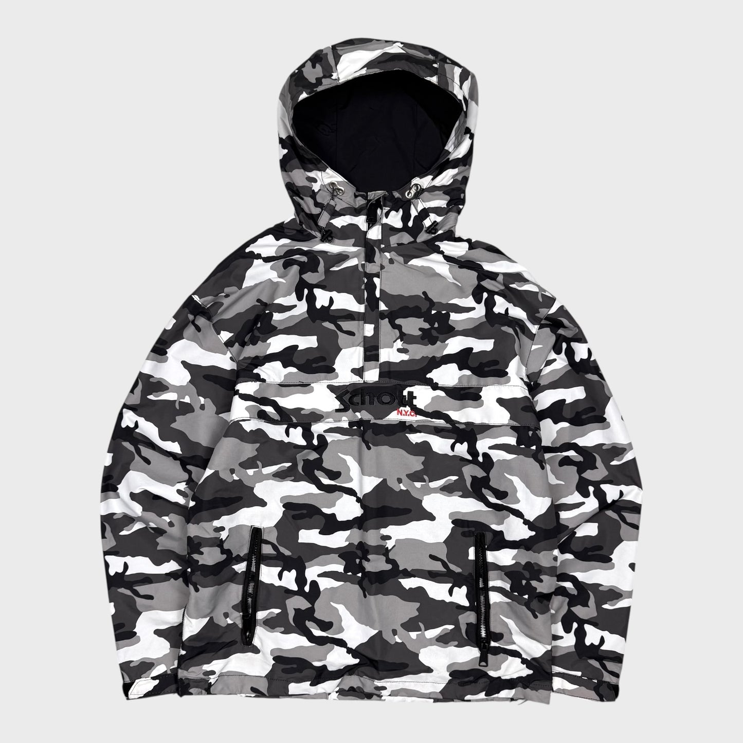 schott Vintage Camo Zipper Jacke [S] - Vision Night 