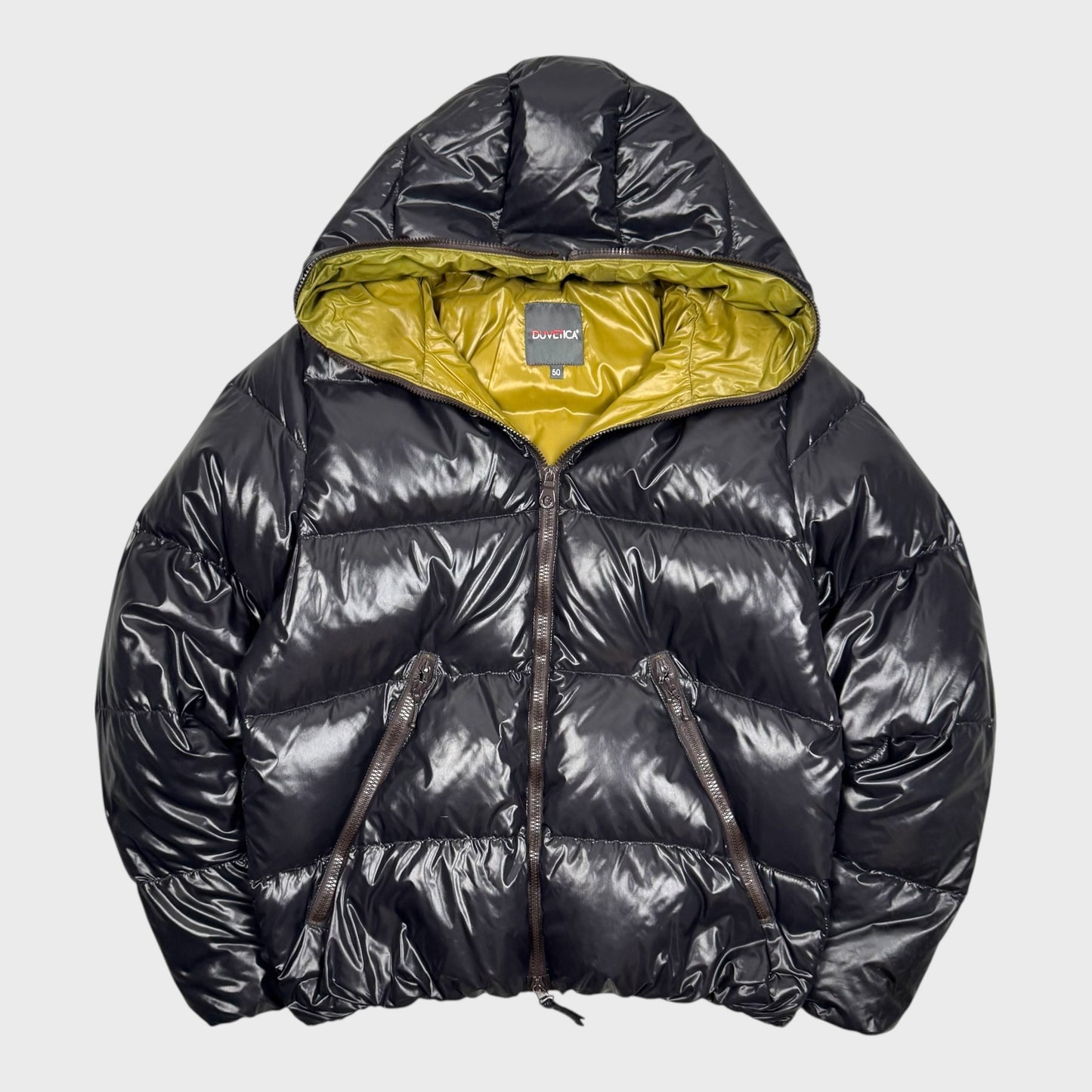 Duvetica Vintage Full Zip Daunen Puffer Jacke [L] - Vision Night 