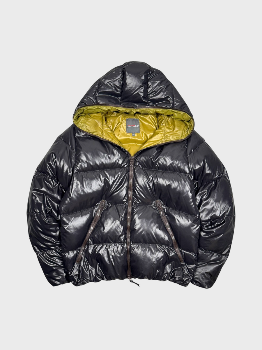 Duvetica Vintage Full Zip Daunen Puffer Jacke [L] - Vision Night