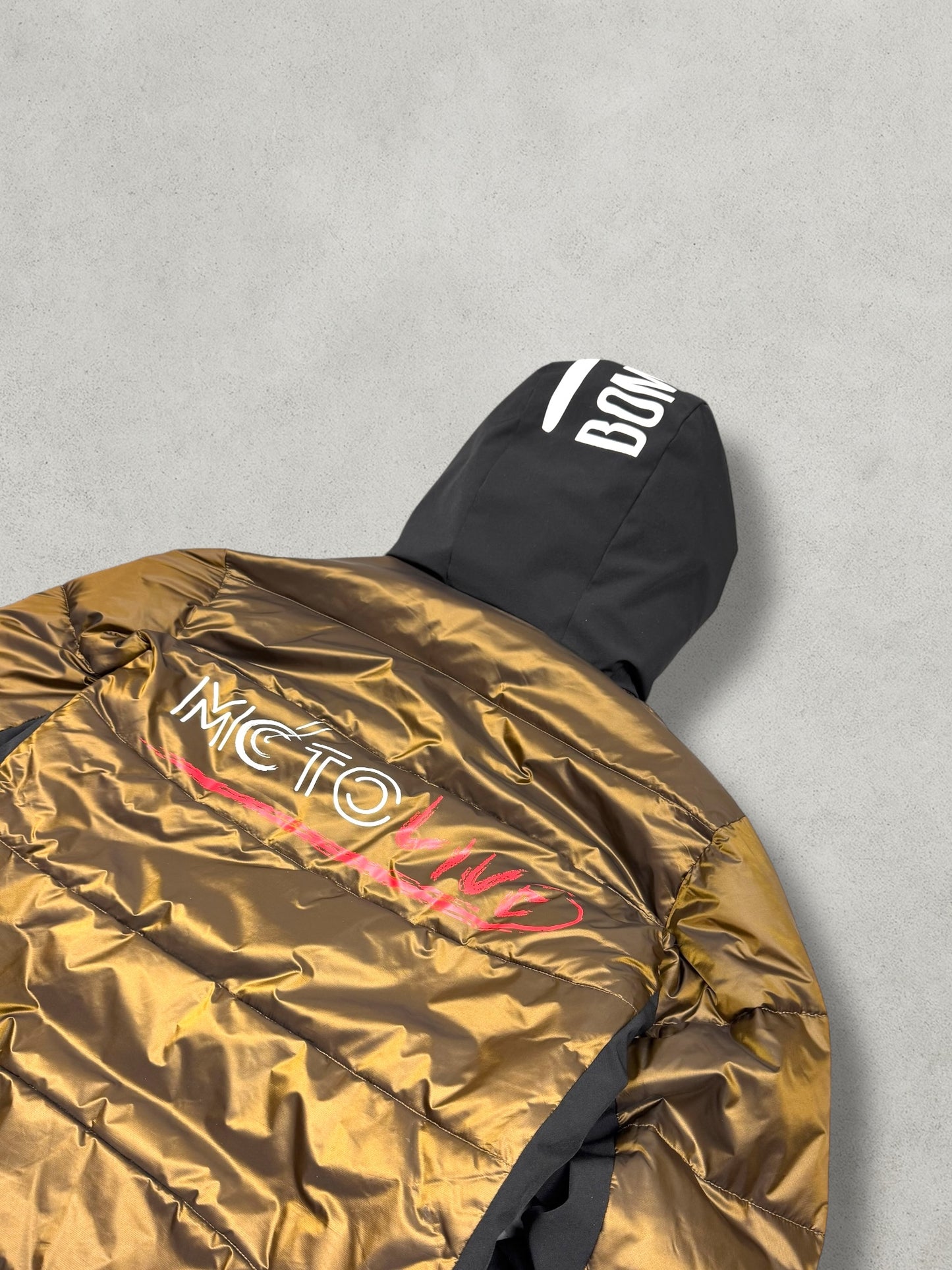 Bomboogie Vintage Moto Life Special Edition Daunen Pufferjacke [L]