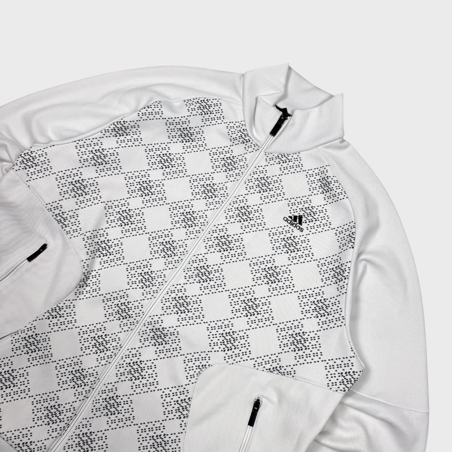 Adidas Vintage checkers Zip Jacke [L] - Vision Night 