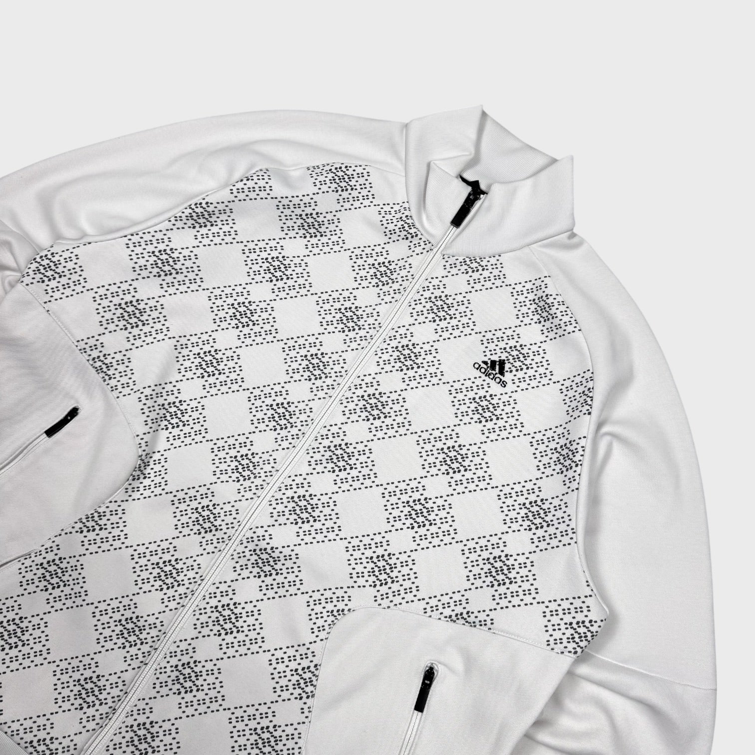 Adidas Vintage checkers Zip Jacke [L] - Vision Night 