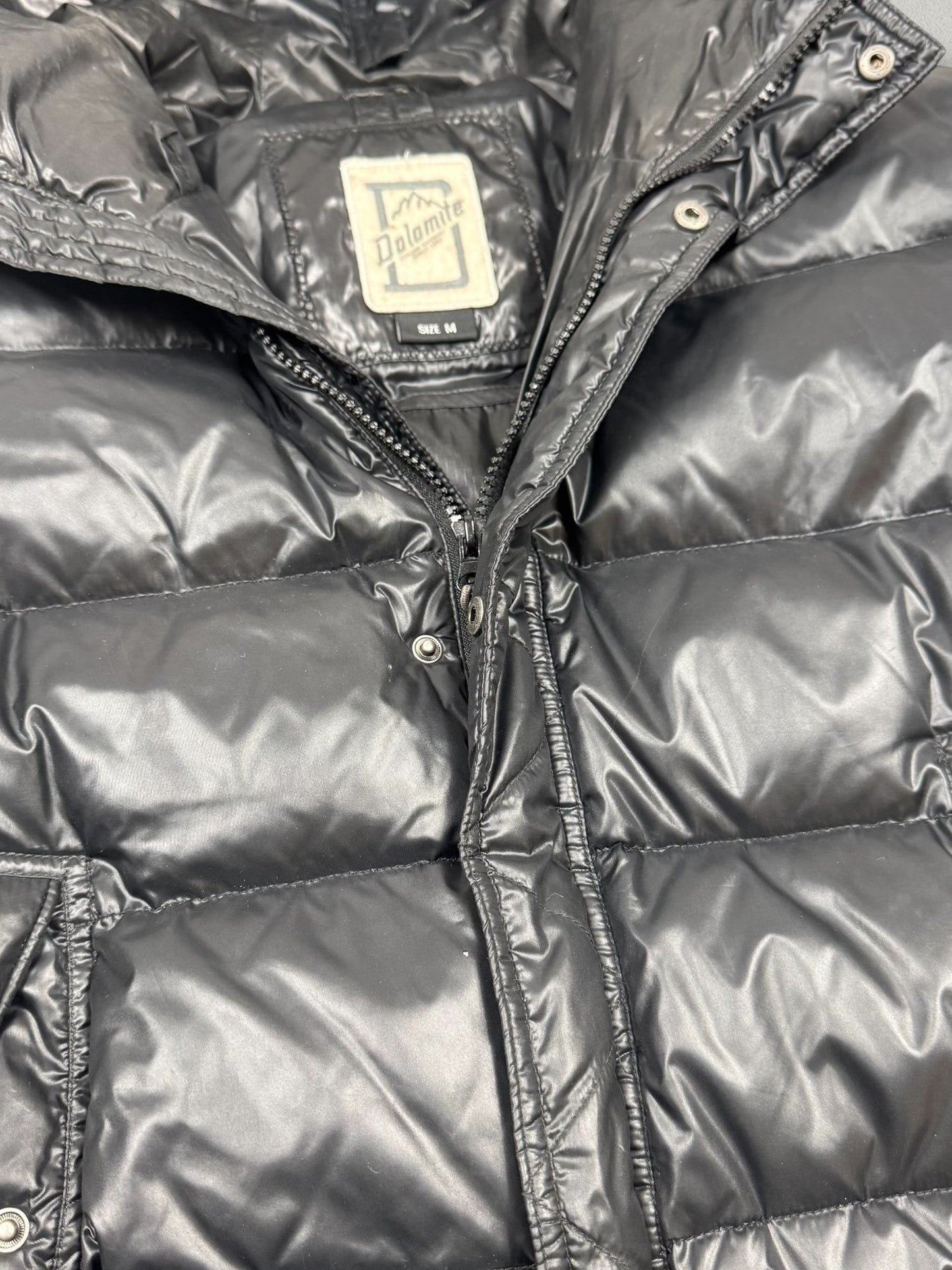 Dolomite Vintage Split Hood Daunen Puffer Jacke [M]