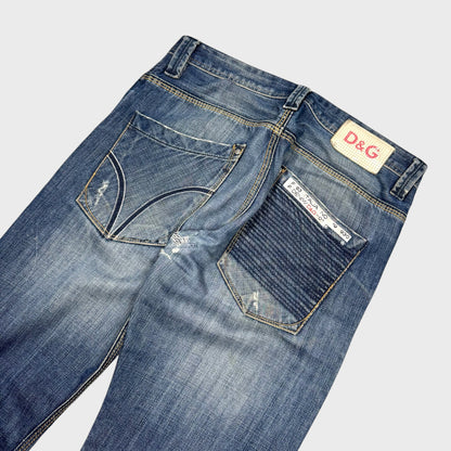 D&G Vintage Power Straight Leg jeans [M] - Vision Night 