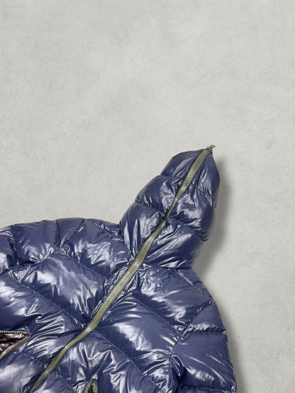 Duvetica Vintage Full Zip Shiny Daunen Puffer Jacke [M] - Vision Night 