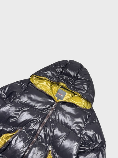 Duvetica Vintage Shiny Two-Tone Daunen Puffer Jacke [S] - Vision Night