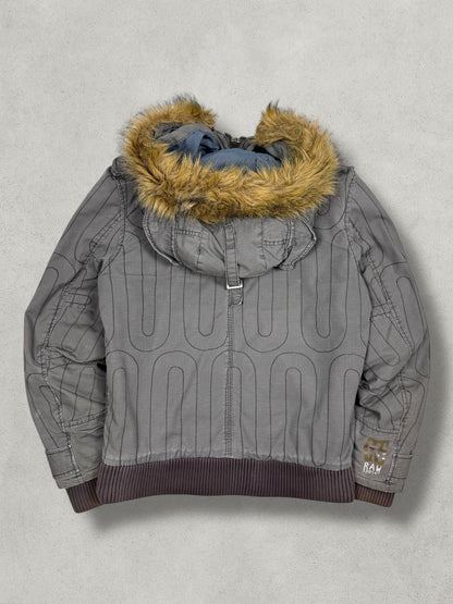 G-Star Vintage Military Pattern Denim Jacket [L]