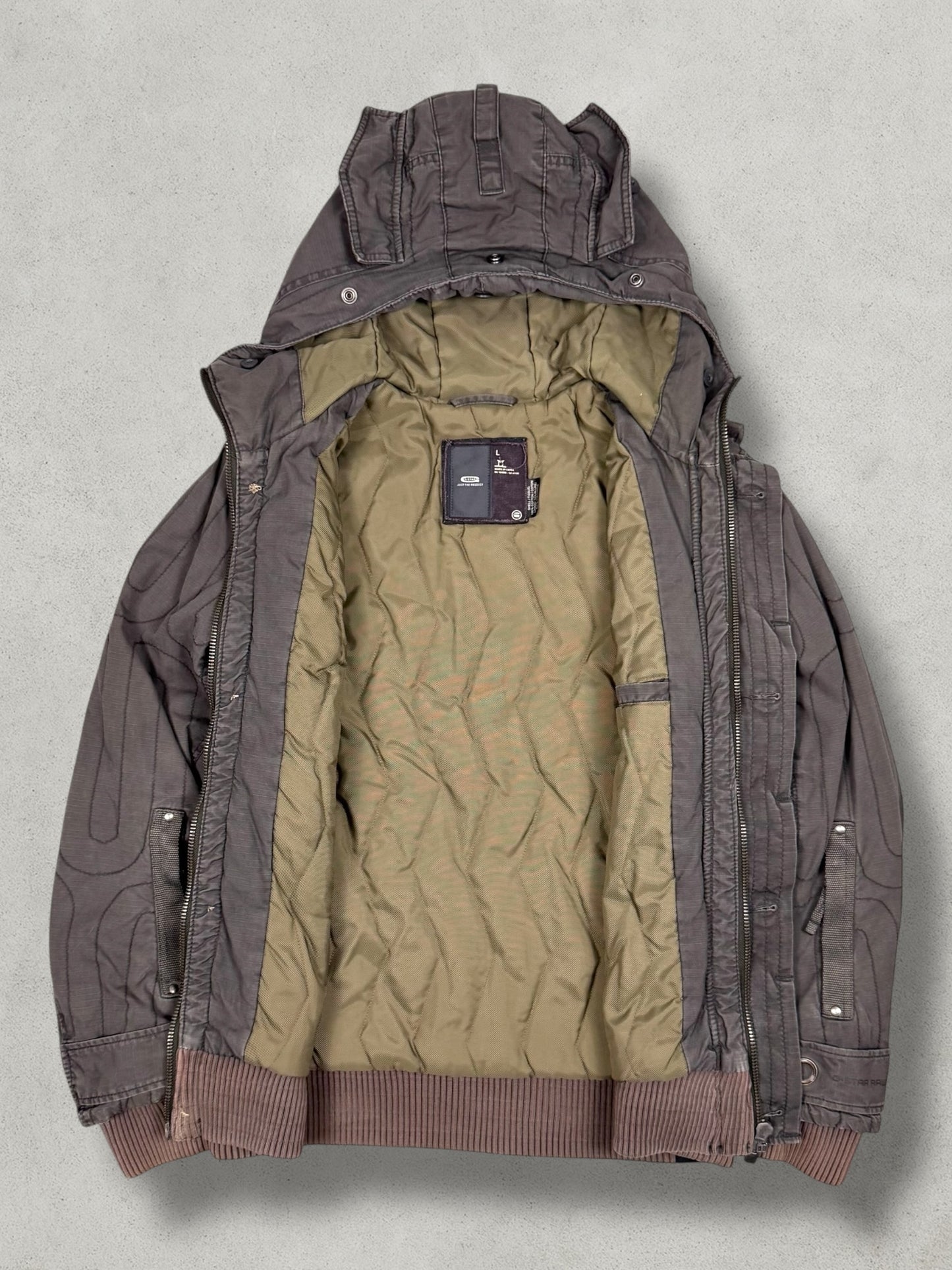 G-Star Vintage Military Pattern Denim Jacket [M]