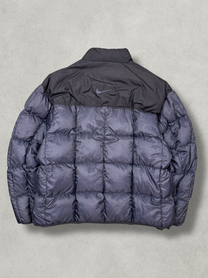 Nike Vintage Big Swoosh Daunen Puffer Jacke [XL] - Vision Night 