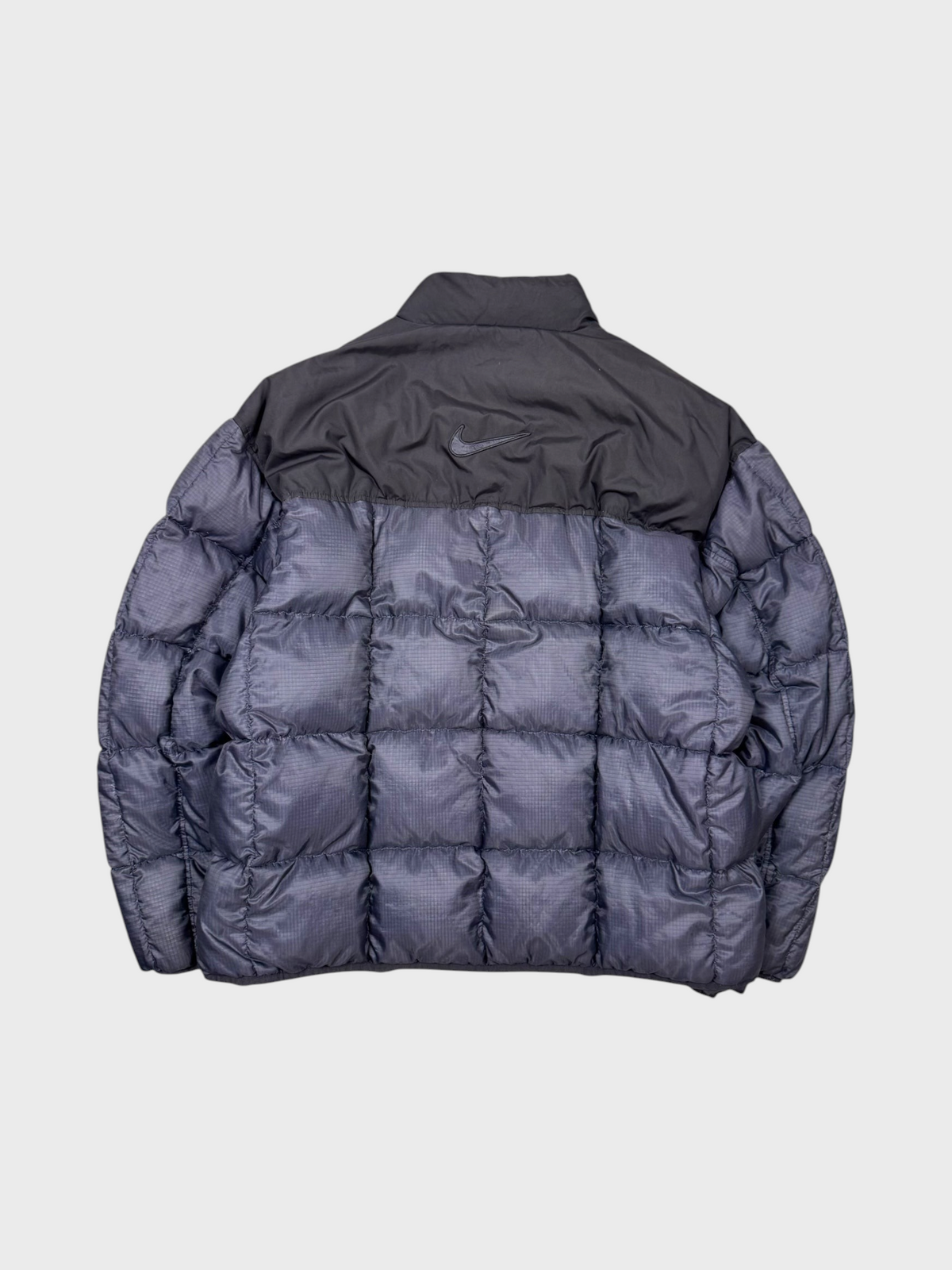 Nike Vintage Big Swoosh Daunen Puffer Jacke [XL] - Vision Night