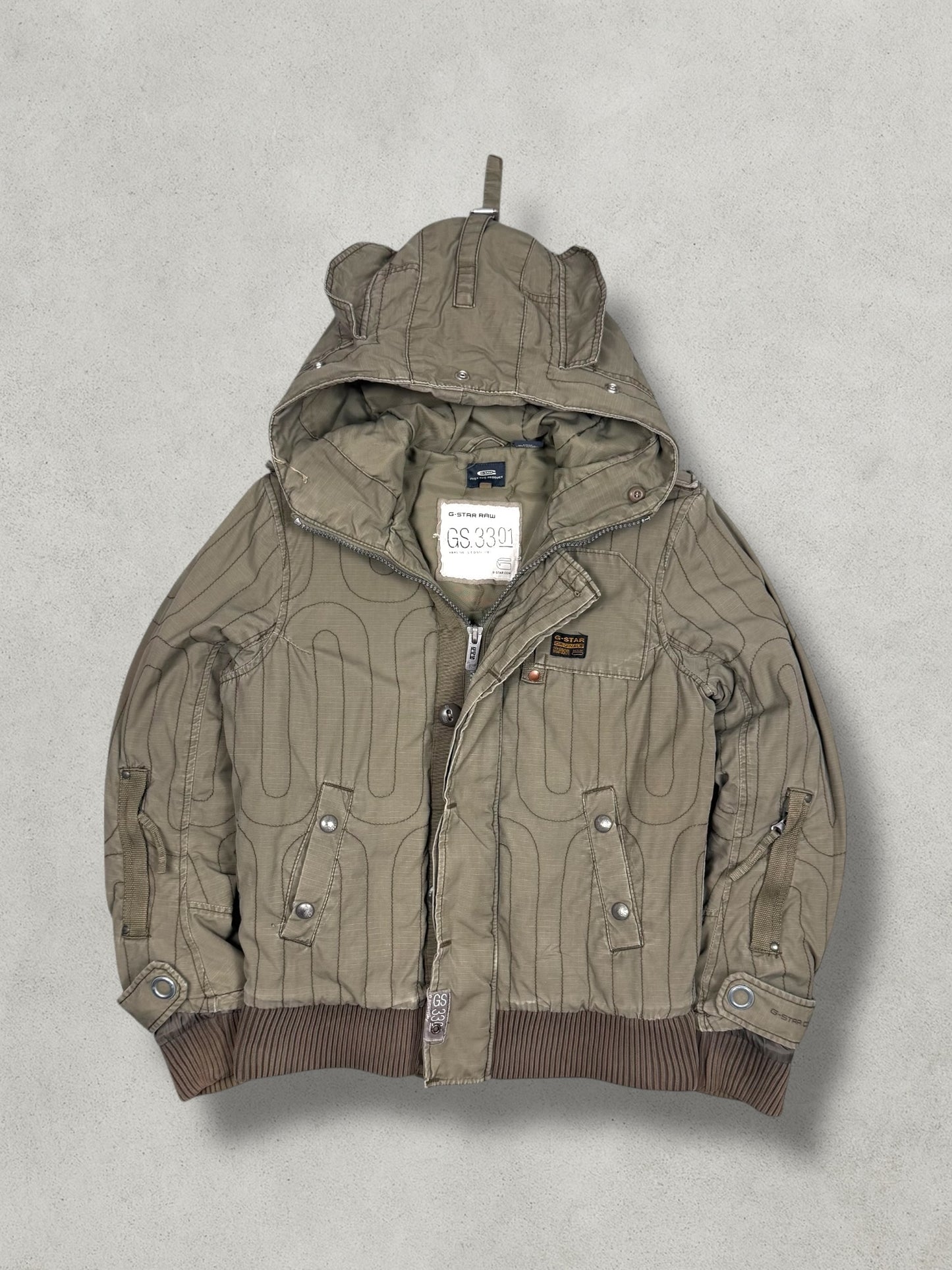 G-Star Vintage Military Pattern Denim Jacket [M]