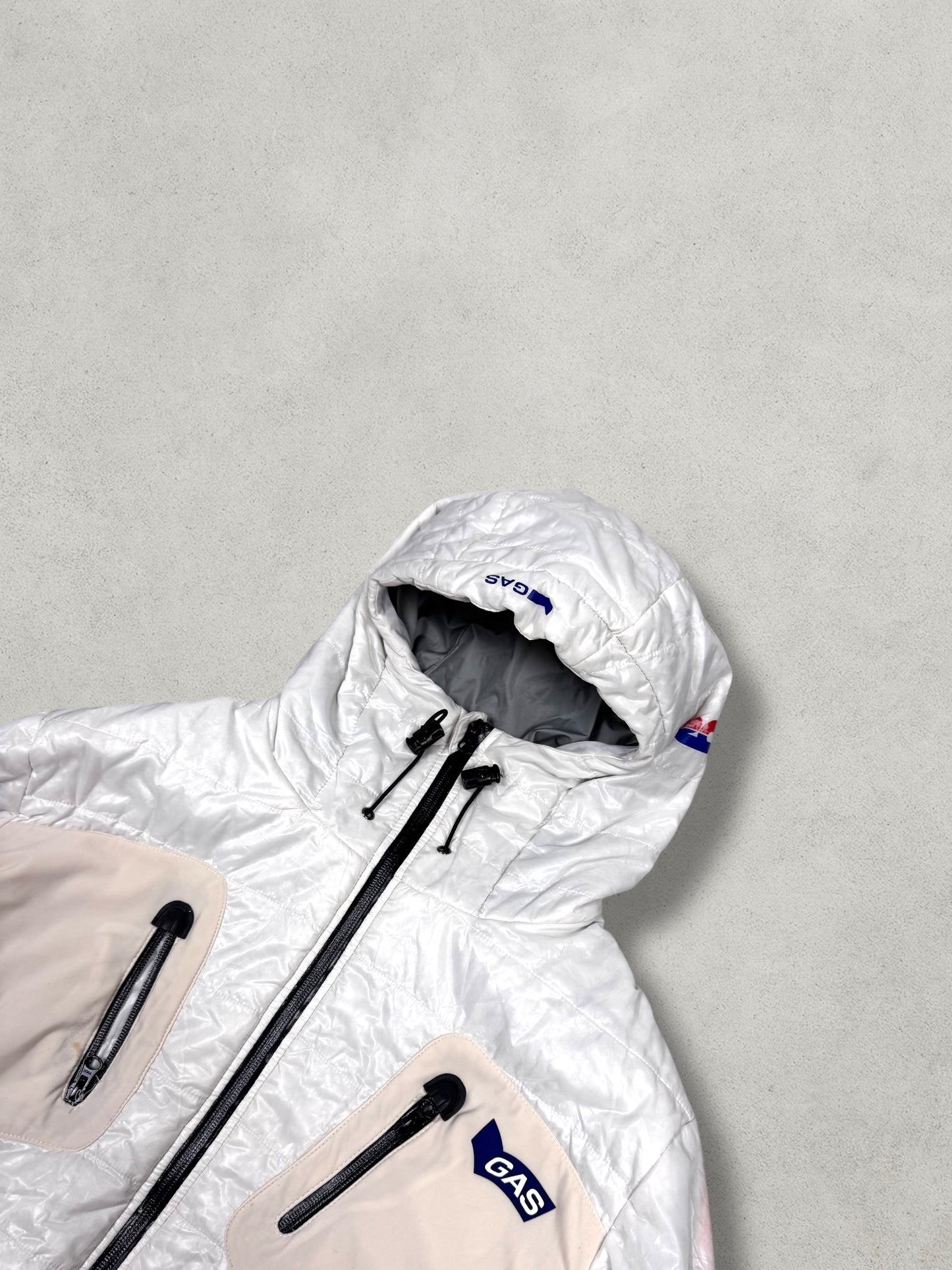 GAS Vintage Honda Racing Puffer Jacke [L]