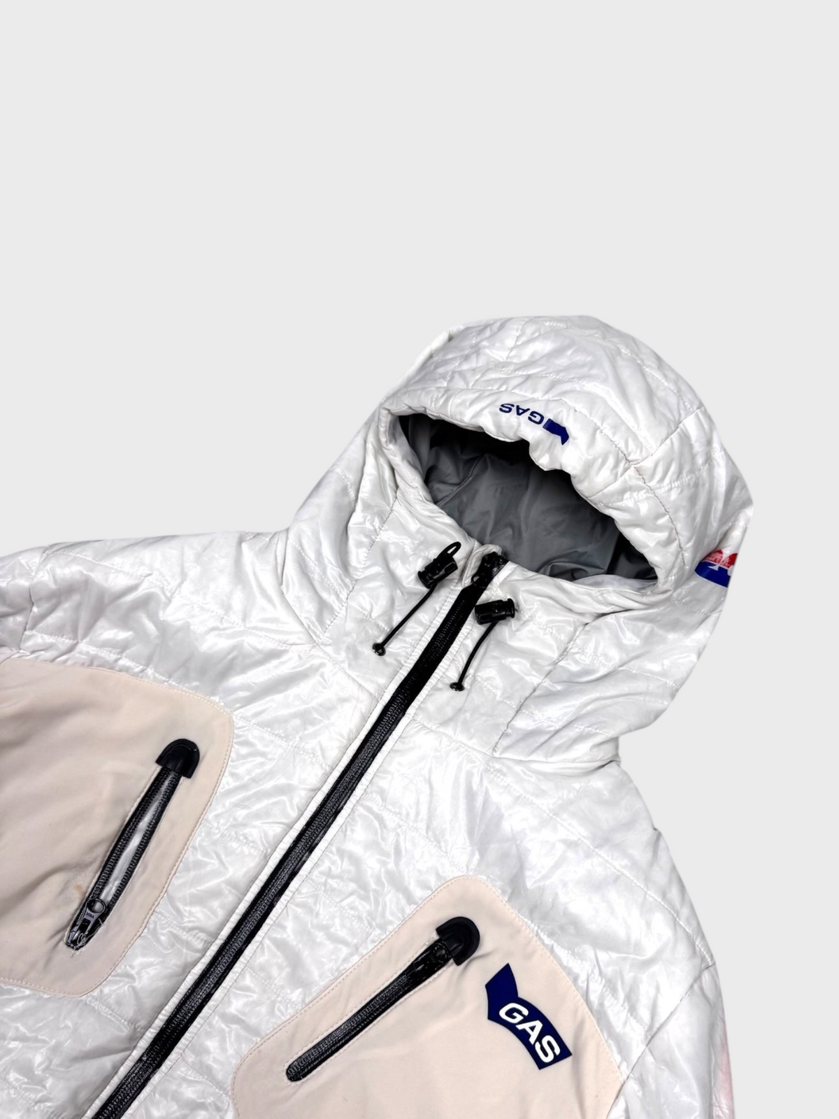 GAS Vintage Honda Racing Puffer Jacke [L] - Vision Night