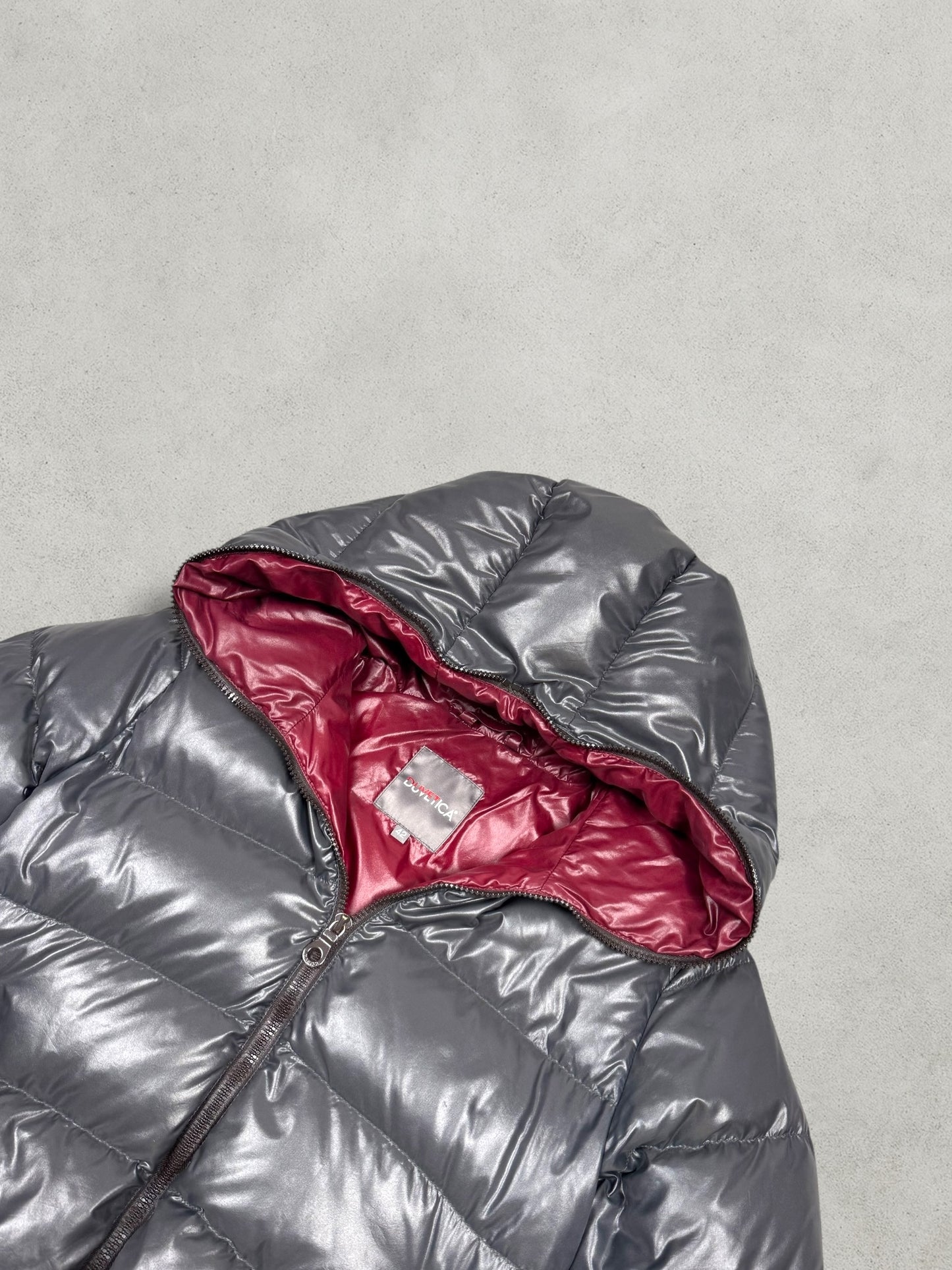 Duvetica Vintage Full-Zip Daunen Puffer Jacke [S] - Vision Night 
