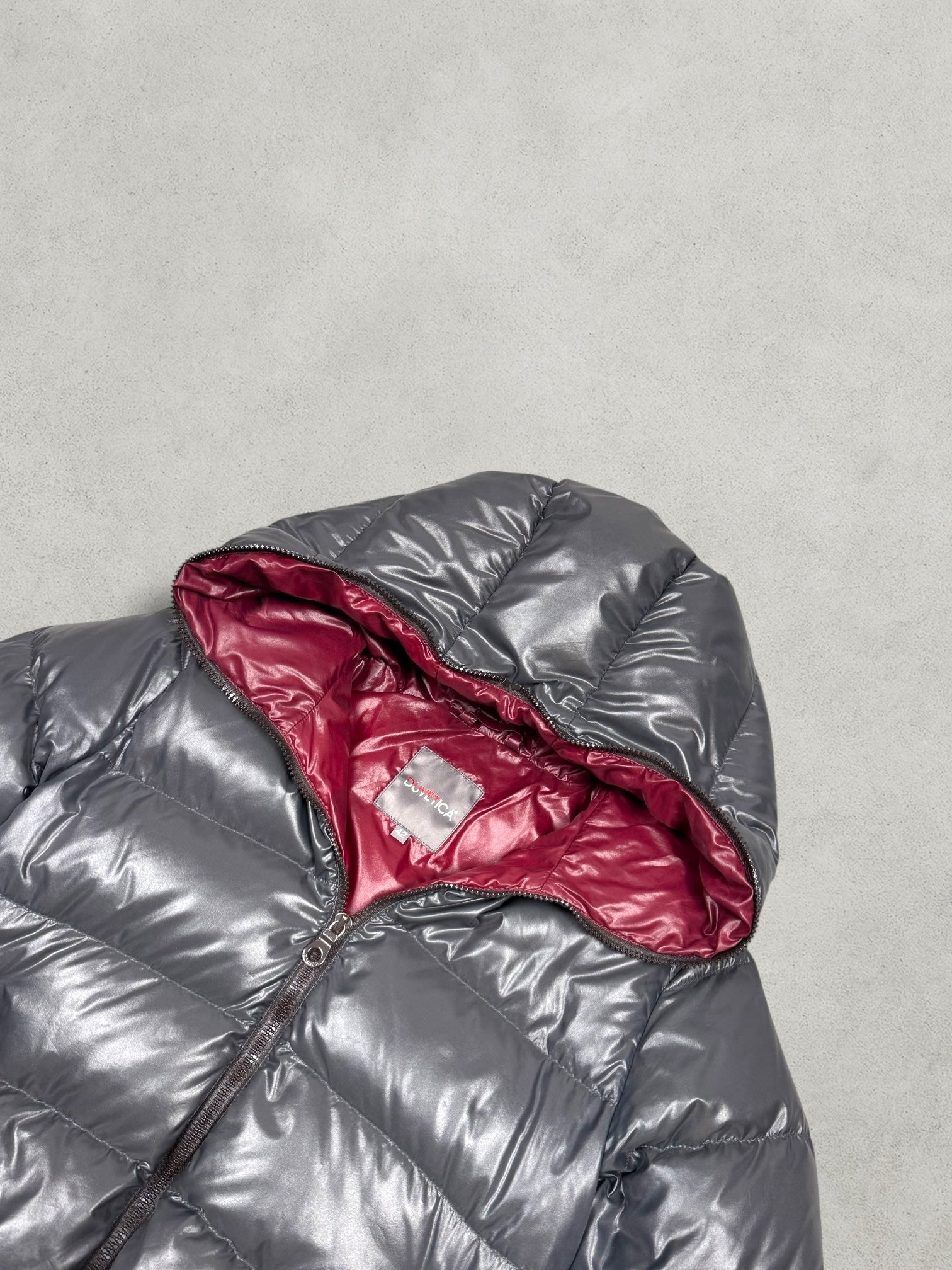 Duvetica Vintage Full-Zip Daunen Puffer Jacke [S] - Vision Night 