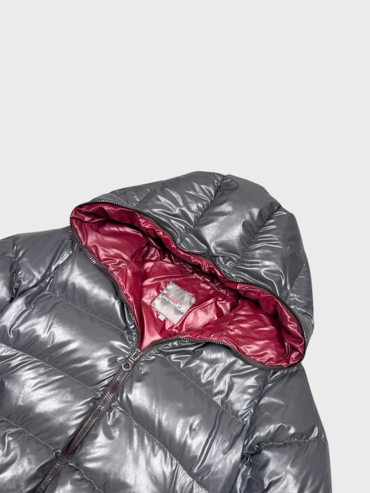 Duvetica Vintage Full-Zip Daunen Puffer Jacke [S] - Vision Night