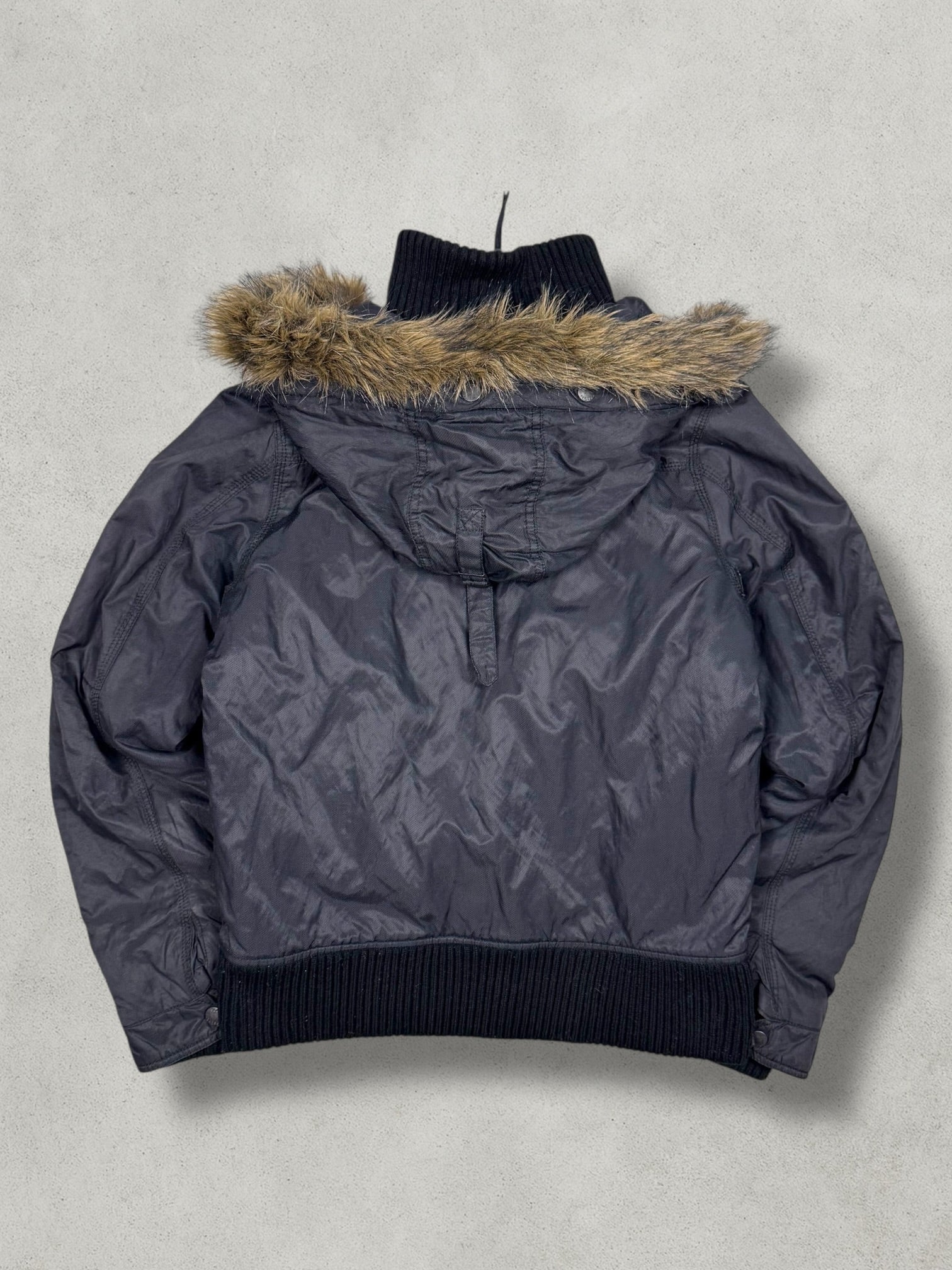 Schott Vintage Double Layer Fur jacket [M] Wmns - Vision Night 