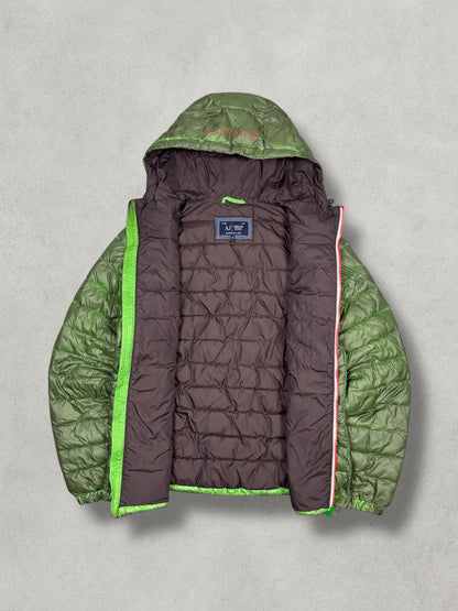 Armani Vintage Thermo Daunen Puffer Jacke [L]