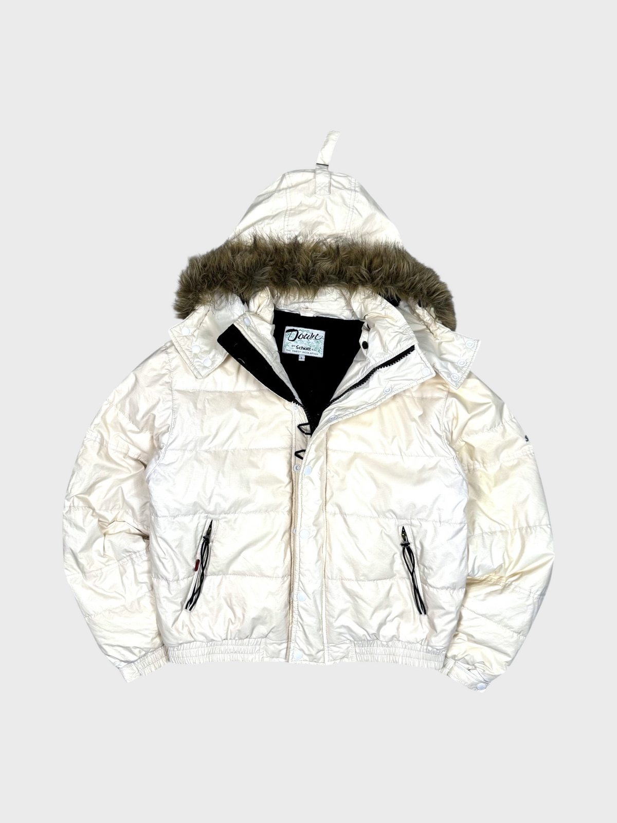 Schott Vintage Explorer Fur Daunen Jacke [L] - Vision Night