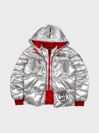 Bomboogie Vintage Moto Life Puffer Jacke [L] - Vision Night