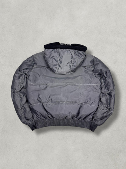 GAS Vintage Contrast Stitched Daunen Puffer Jacke [L]