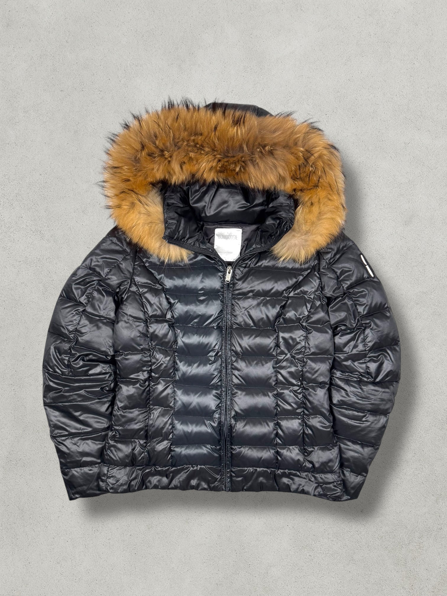 Bomboogie Vintage Shiny Daunen Puffer Jacke [S] Wmns - Vision Night 