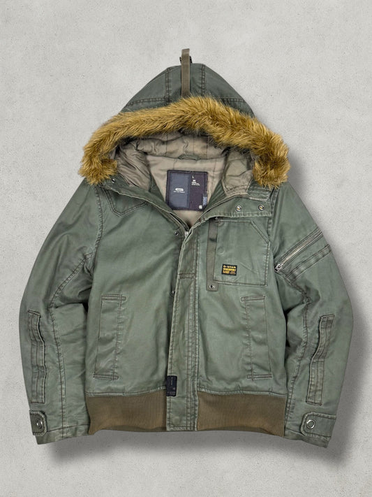 G-Star Vintage Wax Denim Jacket [L]