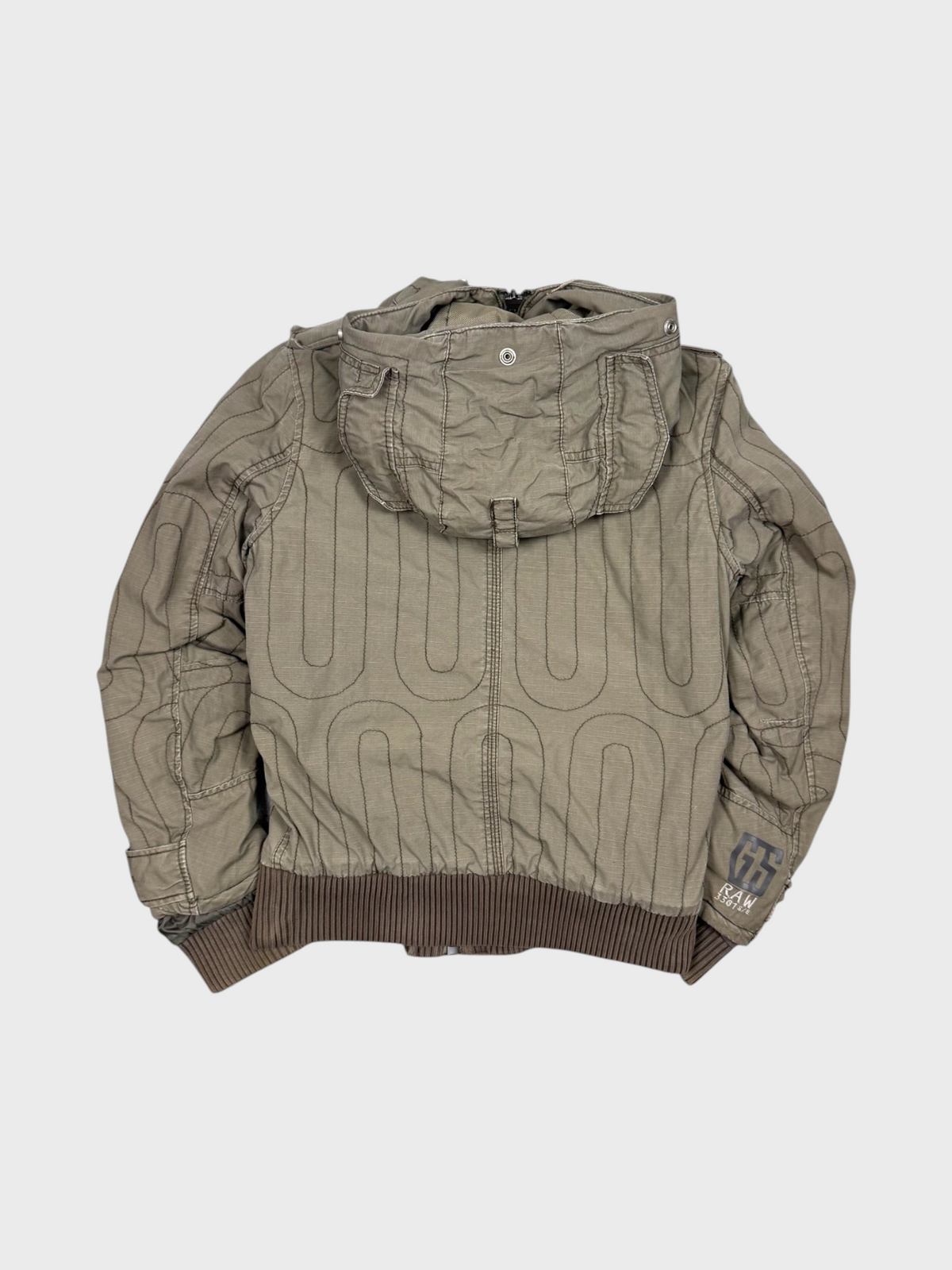 G-Star Vintage Military Pattern Denim Jacket [S] - Vision Night