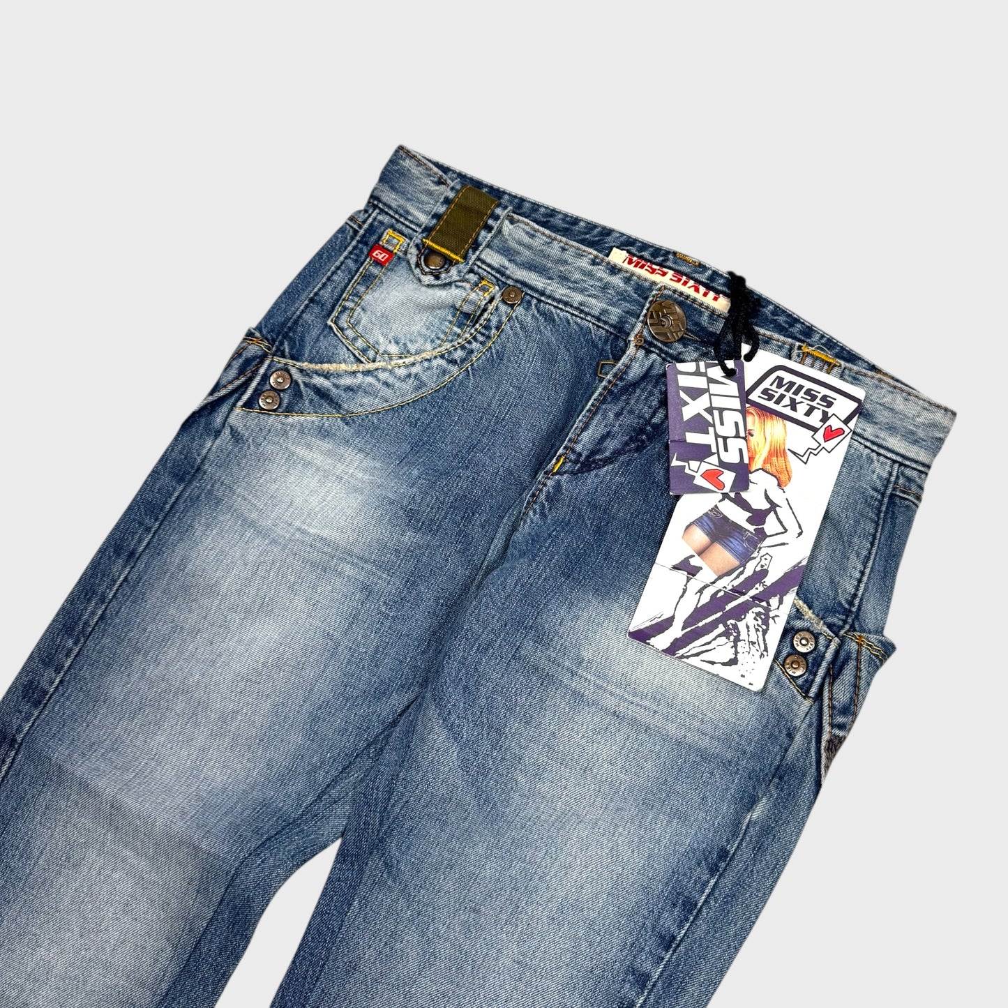 Miss Sixty Vintage low waiste Jeans [Xs] Wmns - Vision Night 