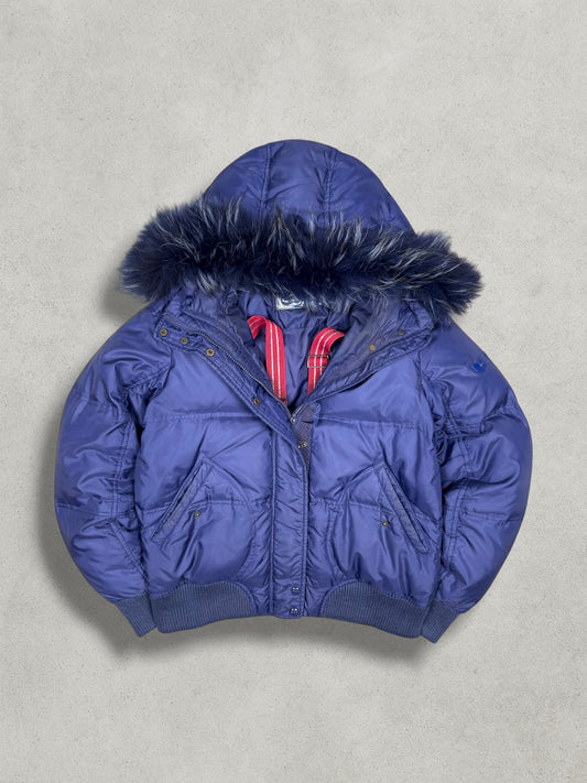 GAS Vintage Fur Skyline Daunen Puffer Jacke [S]