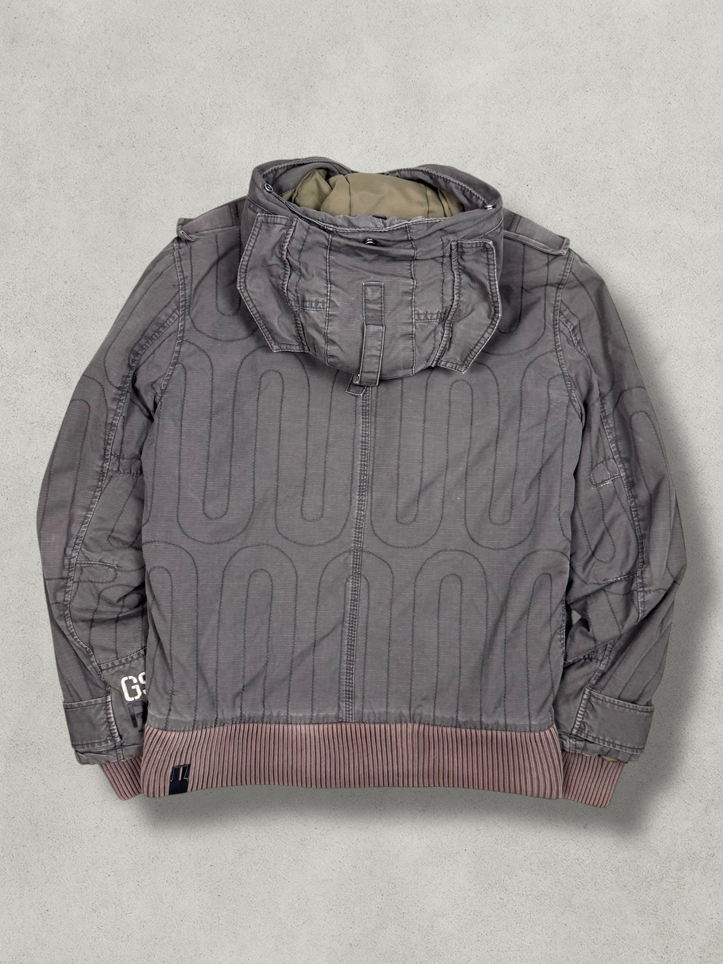 G-Star Vintage Military Pattern Denim Jacket [M]