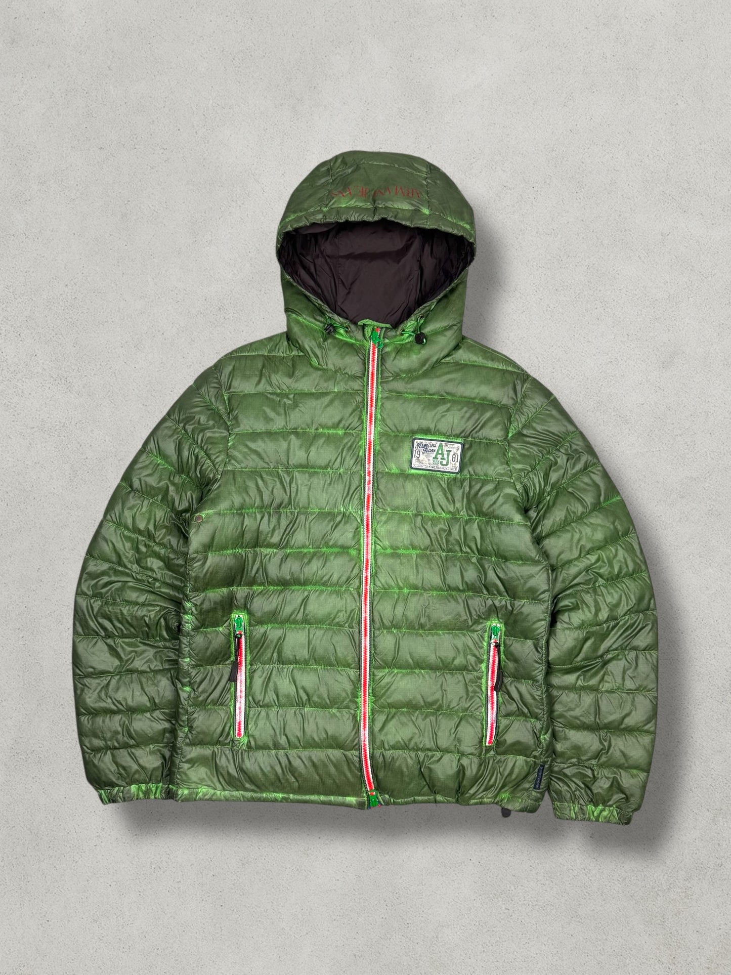 Armani Vintage Thermo Daunen Puffer Jacke [L]