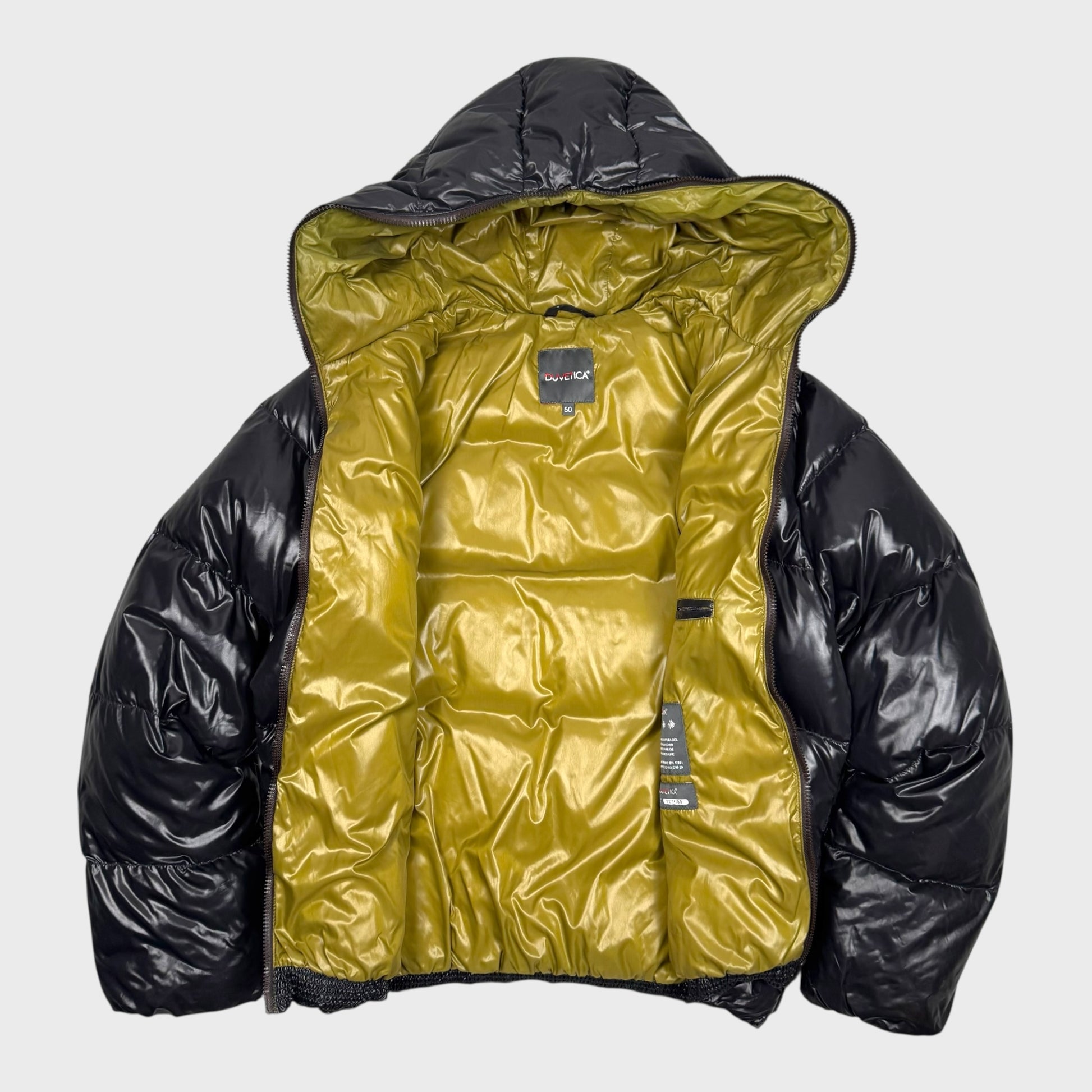 Duvetica Vintage Full Zip Daunen Puffer Jacke [L] - Vision Night 