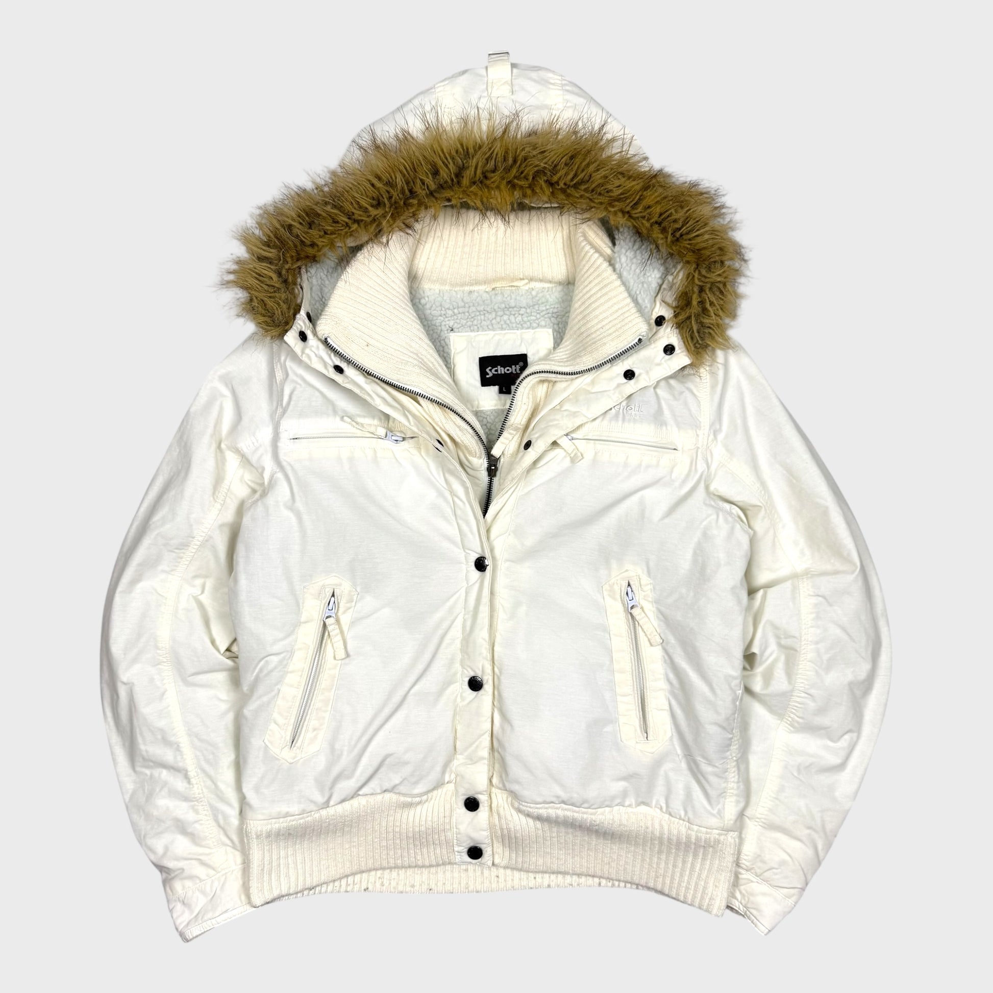 Schott Vintage Double Fur Layer [L] Wmns - Vision Night 