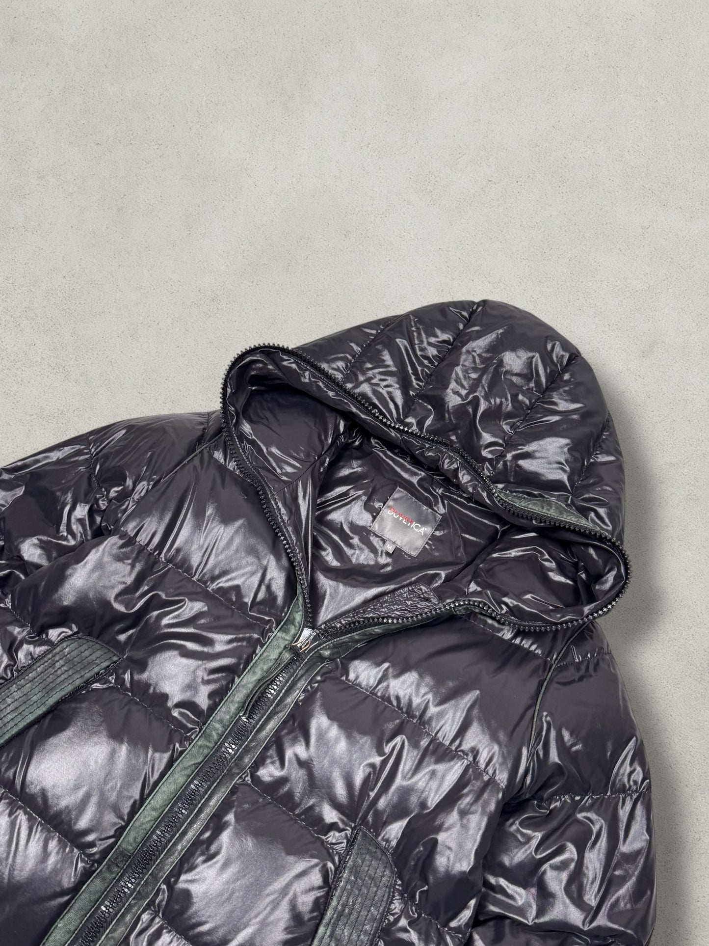 Duvetica Vintage Shiny Full Zip Daunen Puffer Jacke [M] Wmns - Vision Night 