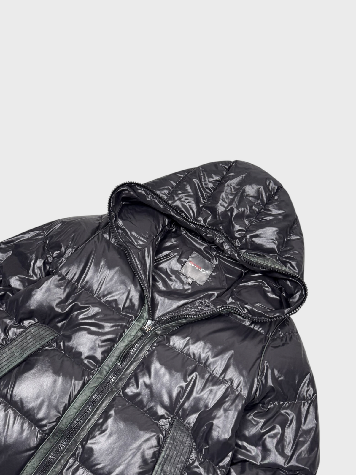 Duvetica Vintage Shiny Full Zip Daunen Puffer Jacke [M] Wmns - Vision Night