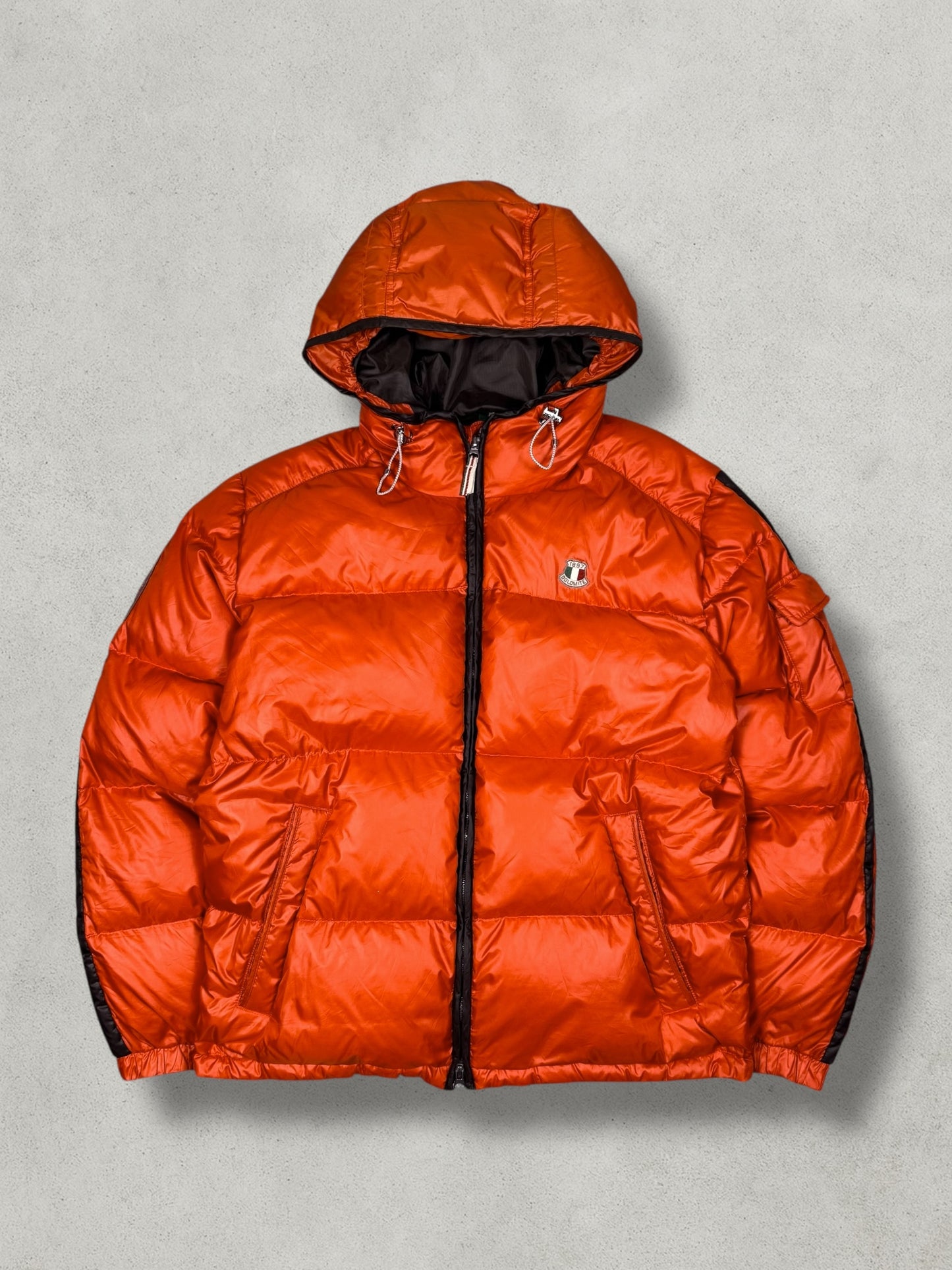 Dolomite Vintage Explorer Backprint Daunen Puffer Jacke